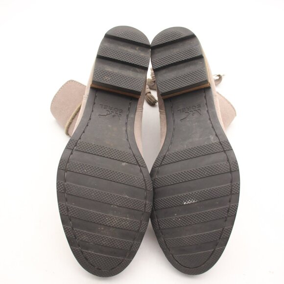 Sorel Farah Ankle Boot Women's Size 11 Kettle Ankle Suede Heeled NL2682-005 Grey - Picture 9 of 10